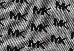 公式アウトレット】MK ロゴ ジャカード Vネック カーディガン