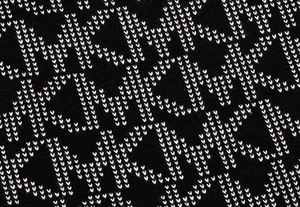 ブラック/クリーム