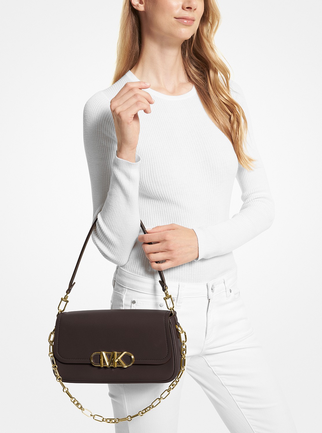 MICHAEL KORS コンバーチブル ショルダーバッグ チェーンショルダー MICHAEL KORS - MICHAEL KORS コンバーチブル ショルダーバッグ