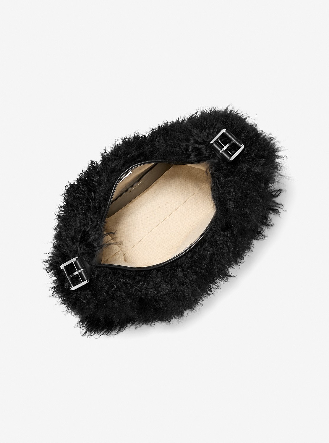 NOLITA シアリング レザー ホーボー ショルダー ラージ