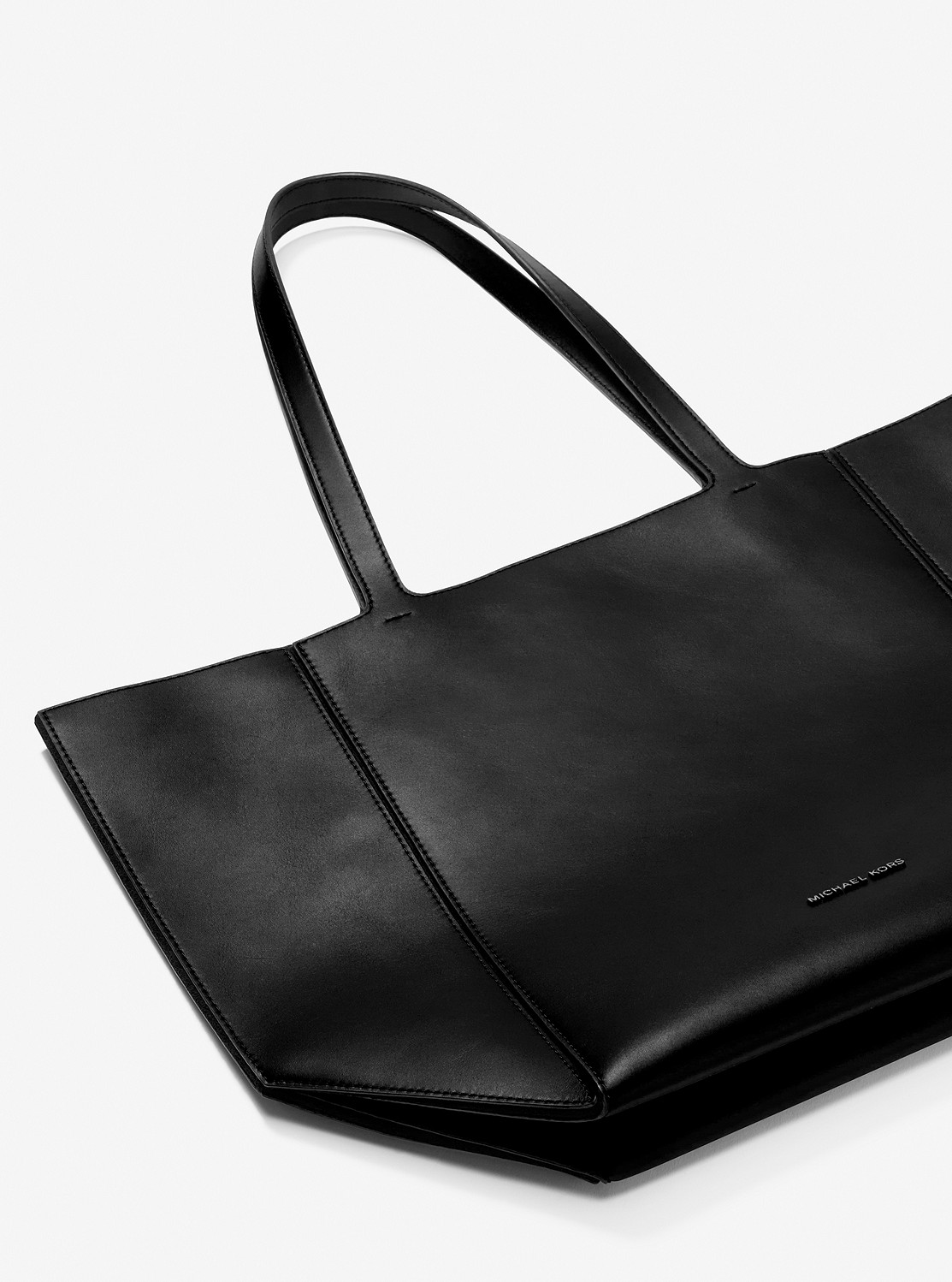 ★値下げ中★【新品】MICHAEL KORSレザーショルダートートブラック MICHAEL KORS（マイケルコース） 特価 バッグ レディース トートバッグ