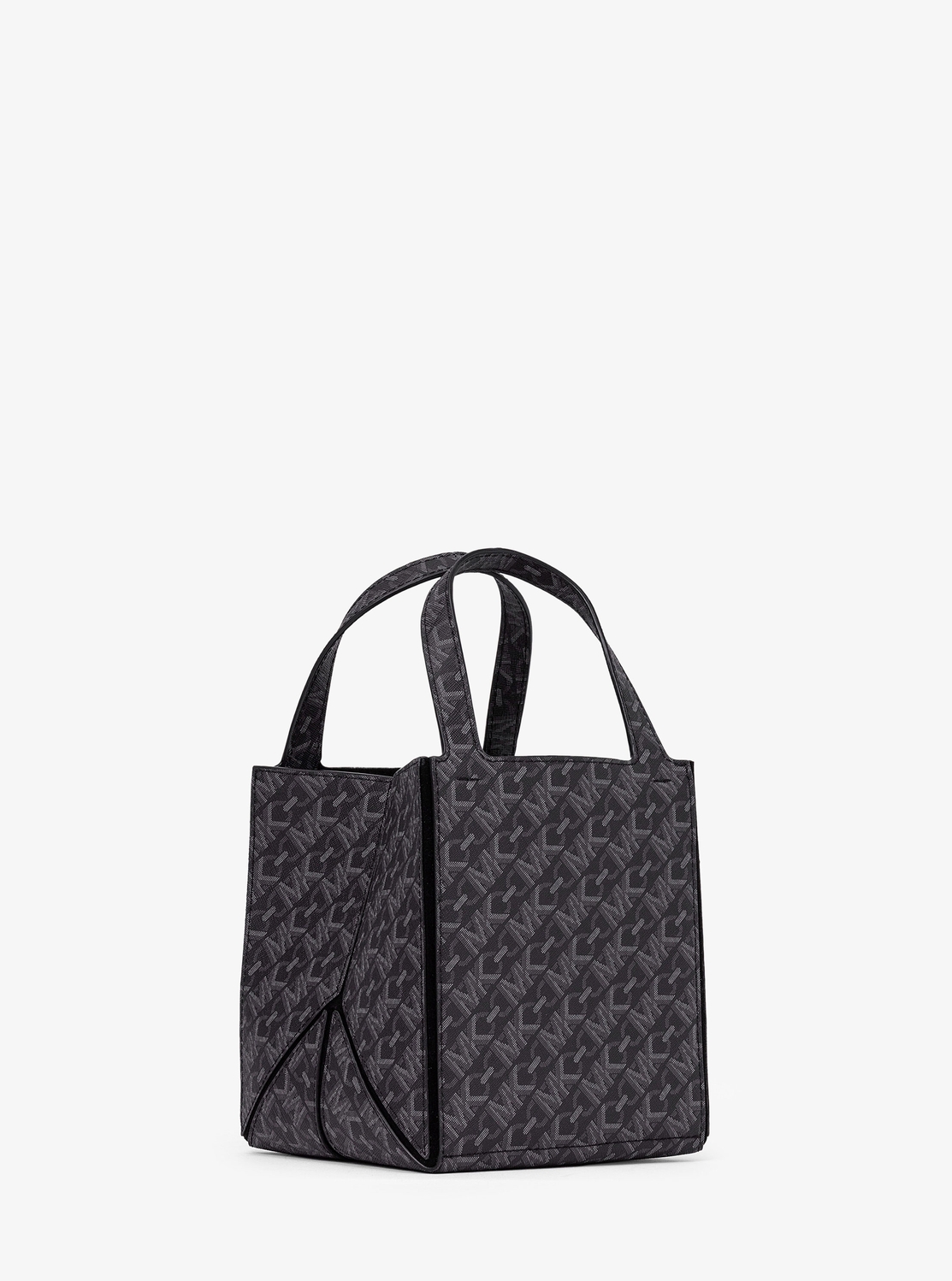 【新品】マイケルコース ロゴ トートバッグ Eva MKシグニチャー ブラック 新品】マイケルコース ロゴ トートバッグ Eva MKシグニチャー