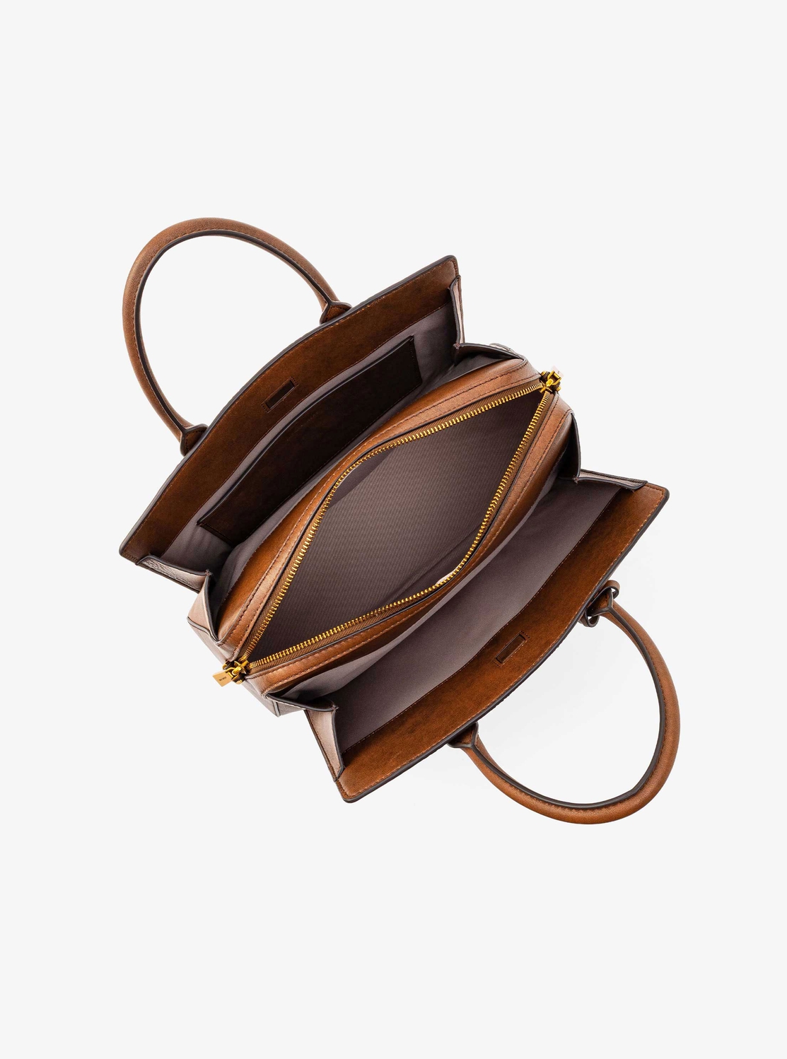 公式アウトレット】LAILA ロゴエンボス バーニッシュレザー サッチェル