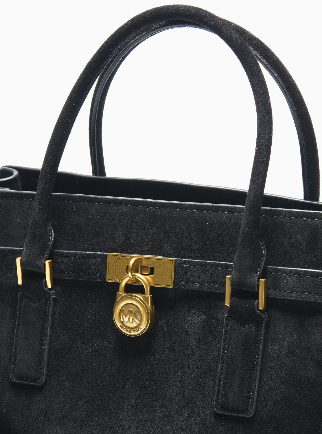 HAMILTON MODERNE フリンジ スエード サッチェル ラージ