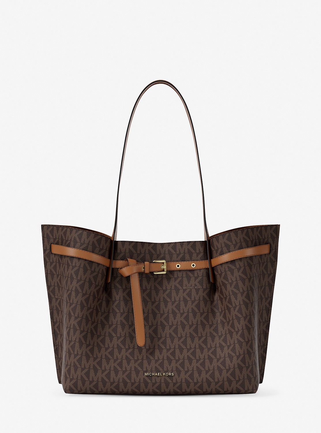 MICHAEL KORS　エミリア　ラージ　トートバッグ　【バッグ新品未使用】 公式アウトレット】EMILIA EW トート ラージ - MKシグネチャー