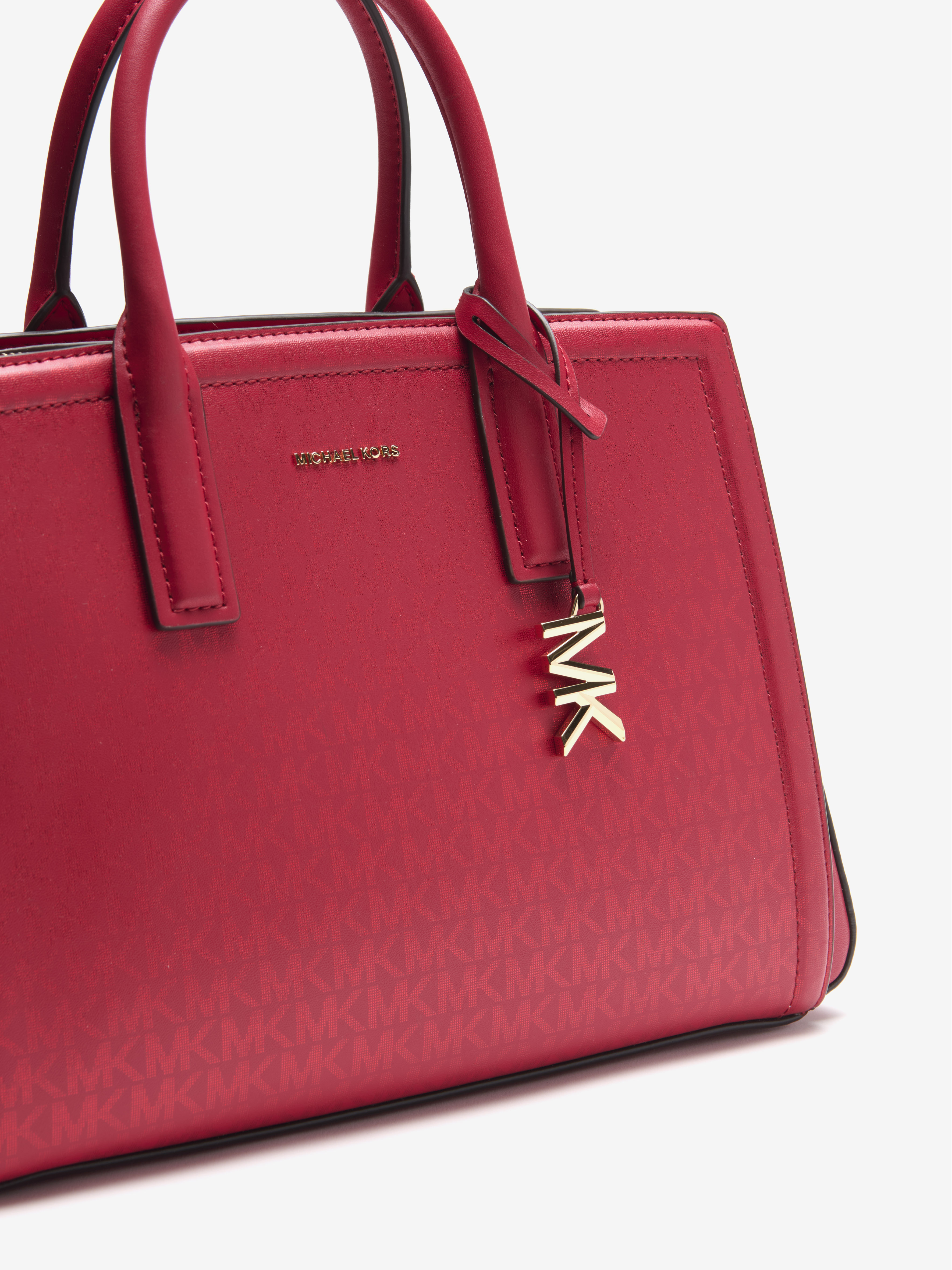LAILA(レイラ) メタリック サッチェル ミディアム - MKシグネチャー|マイケル・コース(MICHAEL KORS)公式オンラインアウトレットストア 5