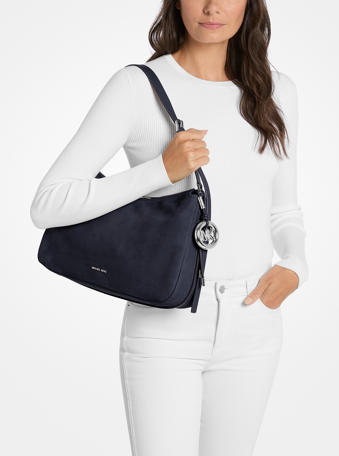 NOLITA(ノリータ) ヌバック トップジップ コンバーチブル ショルダー ミディアム|マイケル・コース(MICHAEL KORS)公式オンラインアウトレットストア 4