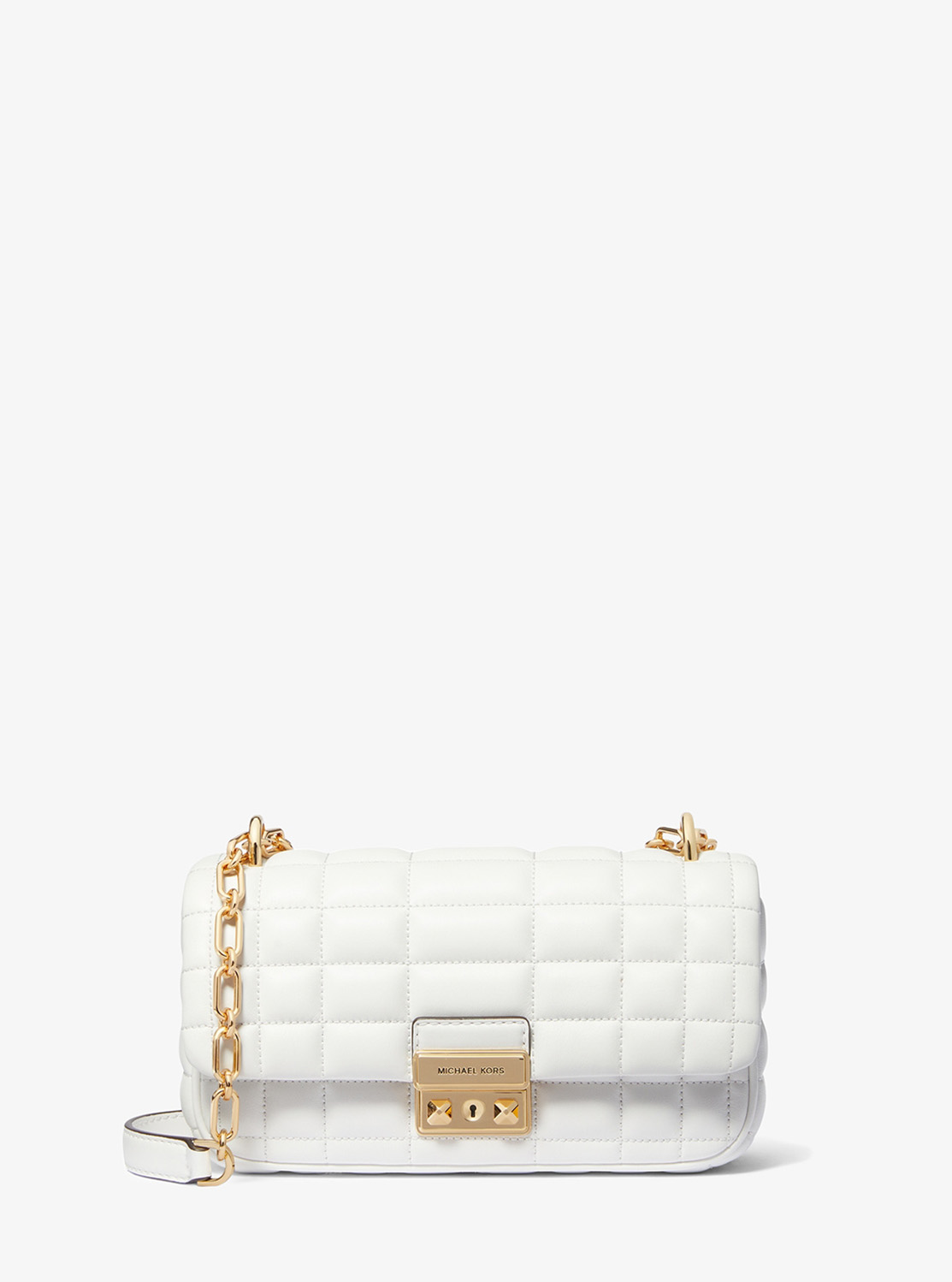 TRIBECA キルテッドレザー ショルダー スモール