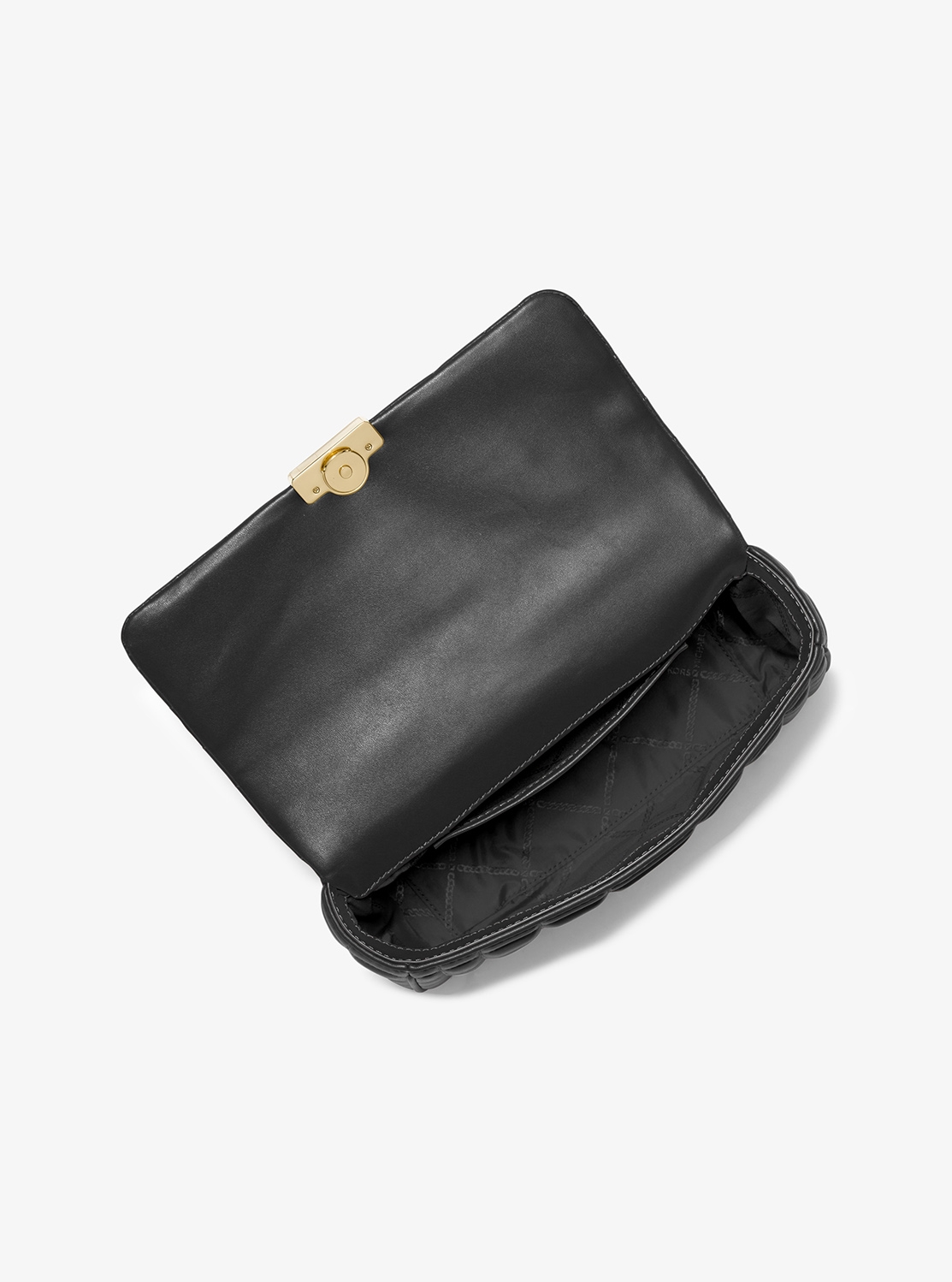 TRIBECA キルテッドレザー ショルダー ラージ