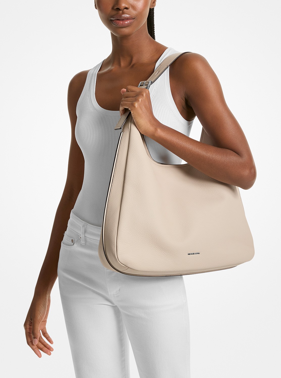 NOLITA ペブルレザー ホーボー ショルダー ラージ