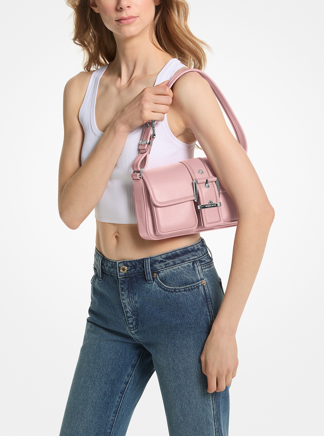 COLBY レザー ショルダー ミディアム