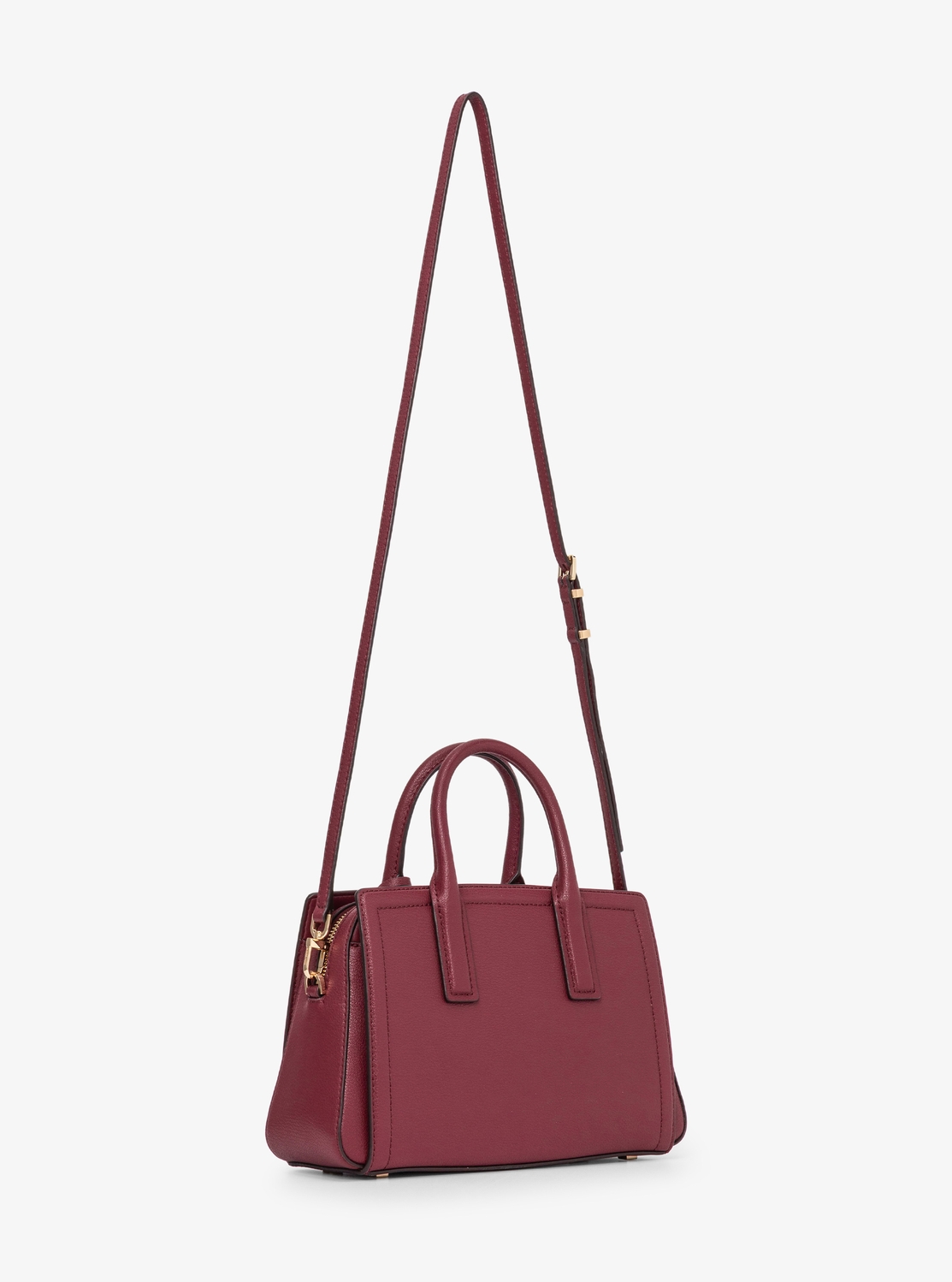 LAILA ぺブルレザー サッチェル スモール