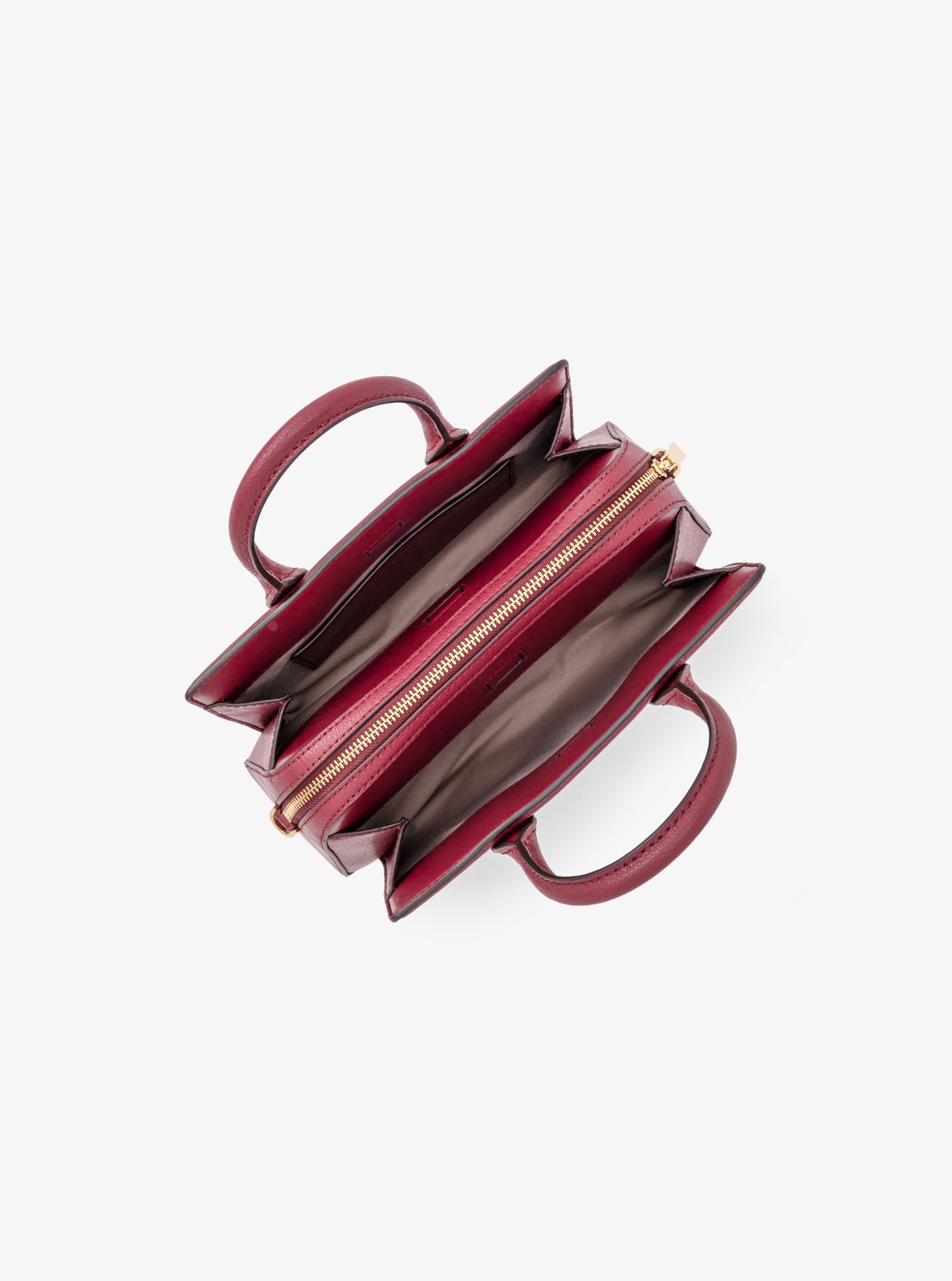 LAILA ぺブルレザー サッチェル スモール