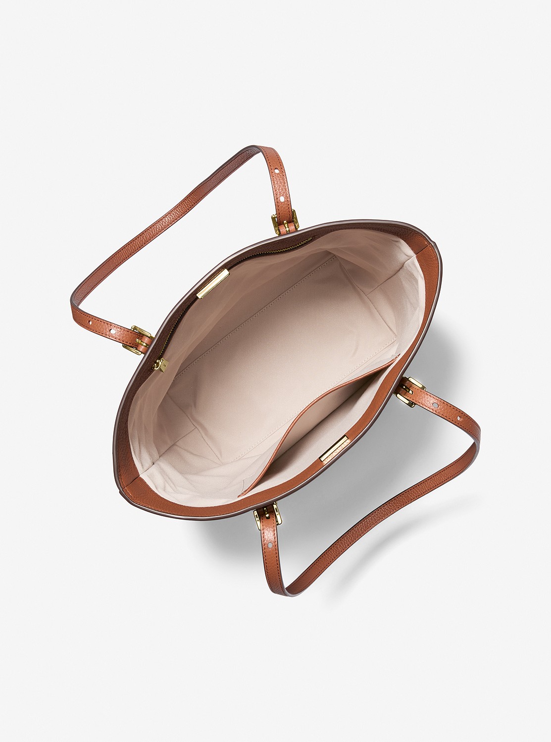 QUINN ぺブルレザー トート ラージ