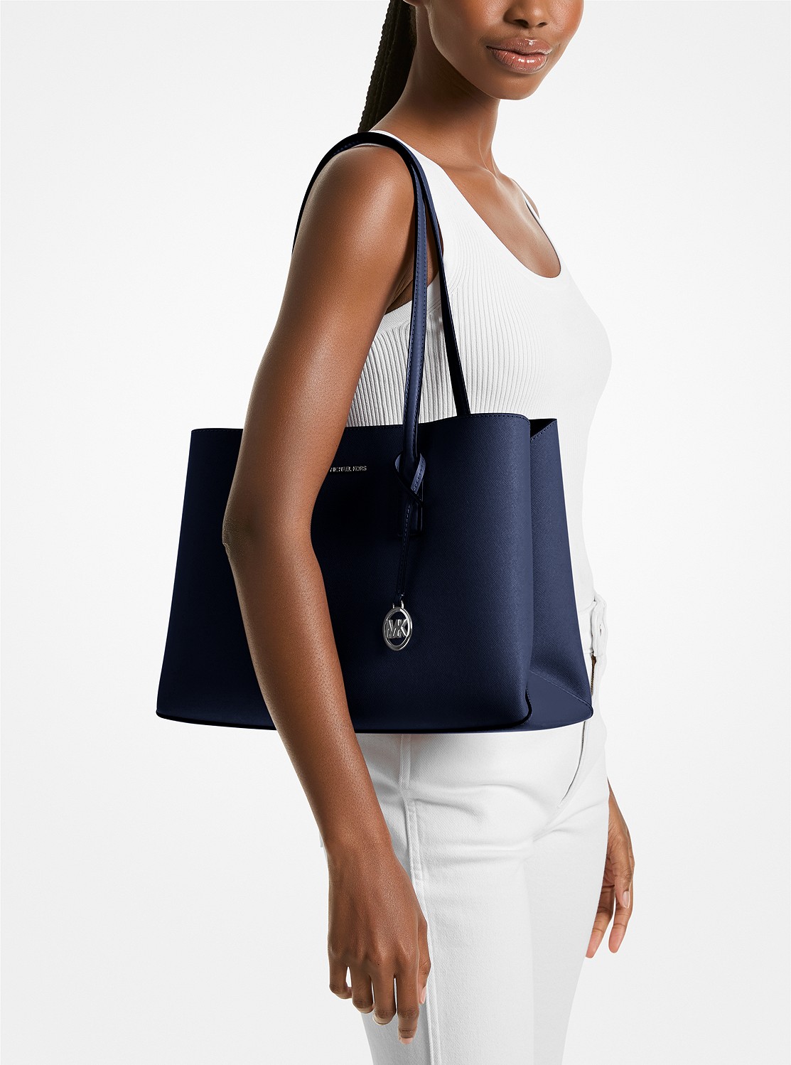 MICHAEL KORS RUTHIE サフィアーノ レザー トート ミディアム 公式アウトレット】RUTHIE サフィアーノ レザー トート