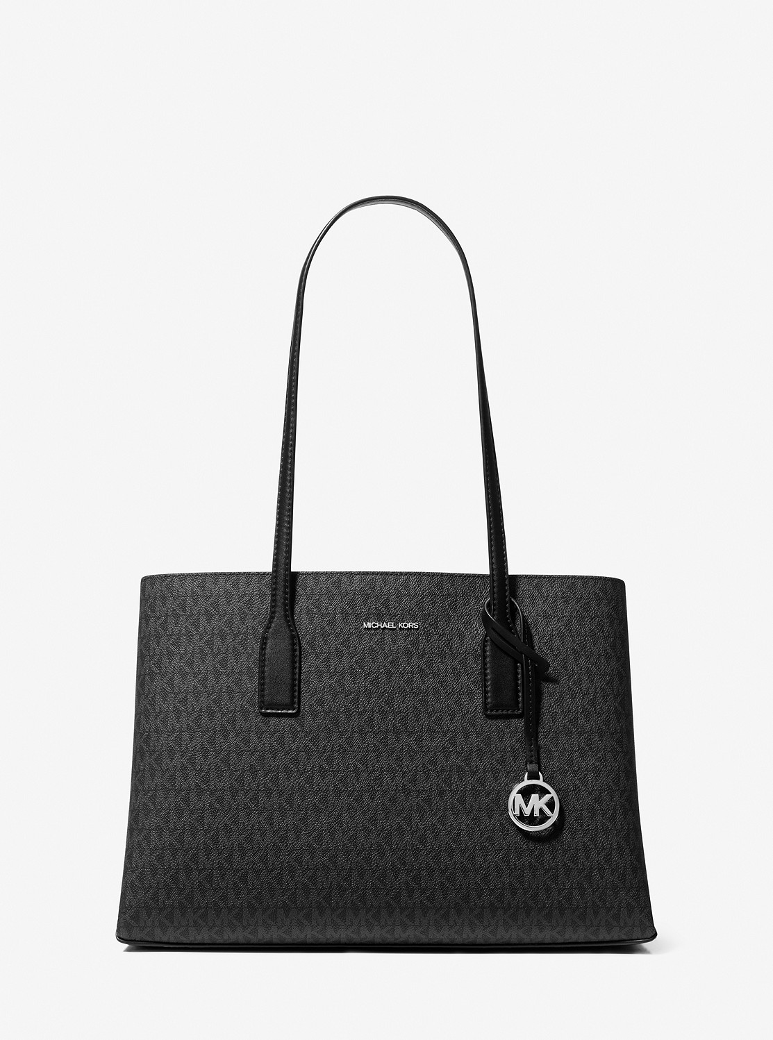 新品 MICHAEL KORS　ミレラ　2way トートバッグ　MKロゴ 公式アウトレット】MIRELLA EW キャンバス トート ミディアム