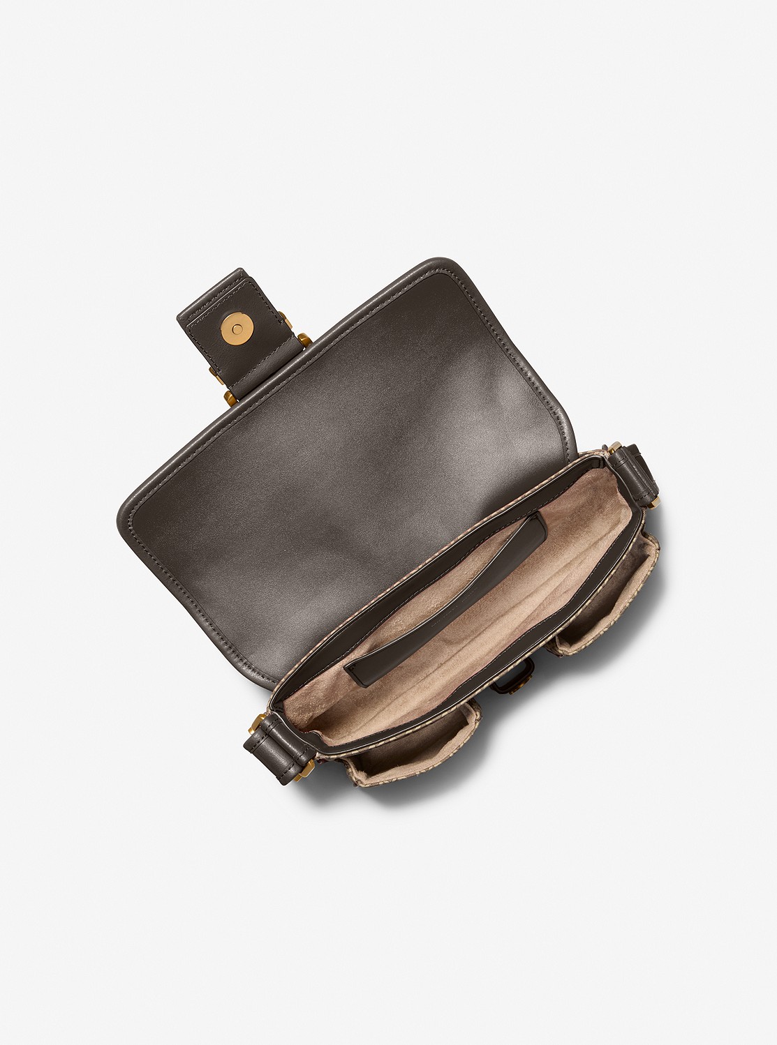 COLBY MK2000 ロゴ ジャガード ショルダー ミディアム