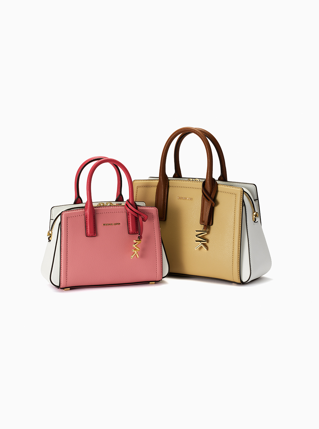 LAILA(レイラ) カラーブロック ぺブルレザー サッチェル スモール|マイケル・コース(MICHAEL KORS)公式オンラインアウトレットストア 10