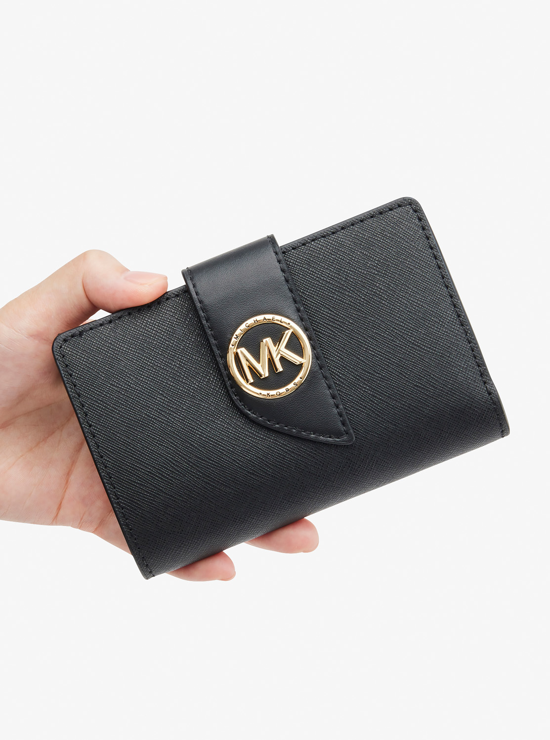 新品　マイケルコース　GREENWICH ミディアム　財布 公式アウトレット】GREENWICH タブ ウォレット ミディアム - ミニ財布