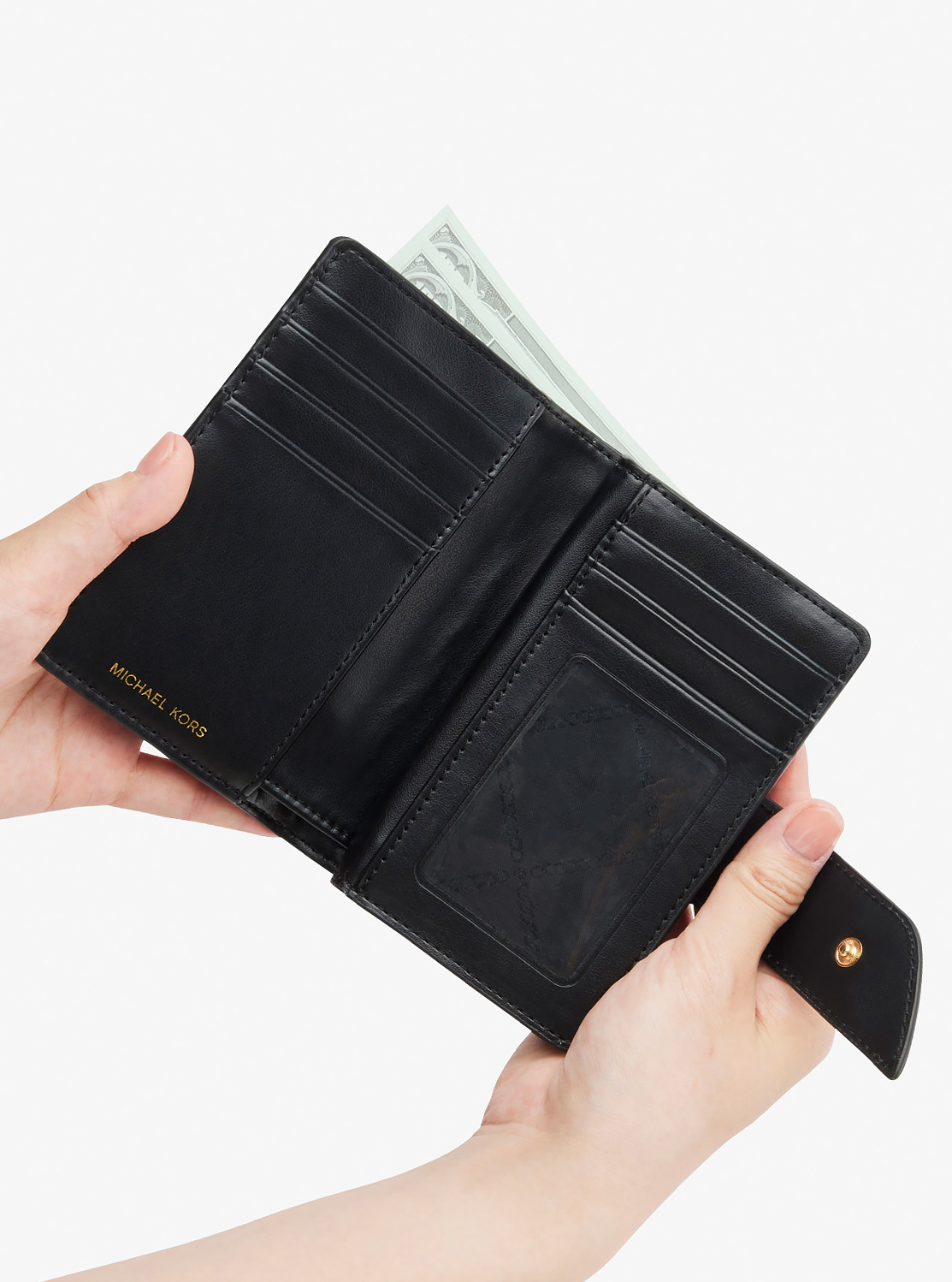 【未使用級】MICHAELKORS GREENWICH タブウォレットミディアム 公式アウトレット】GREENWICH タブ ジップアラウンド ウォレット