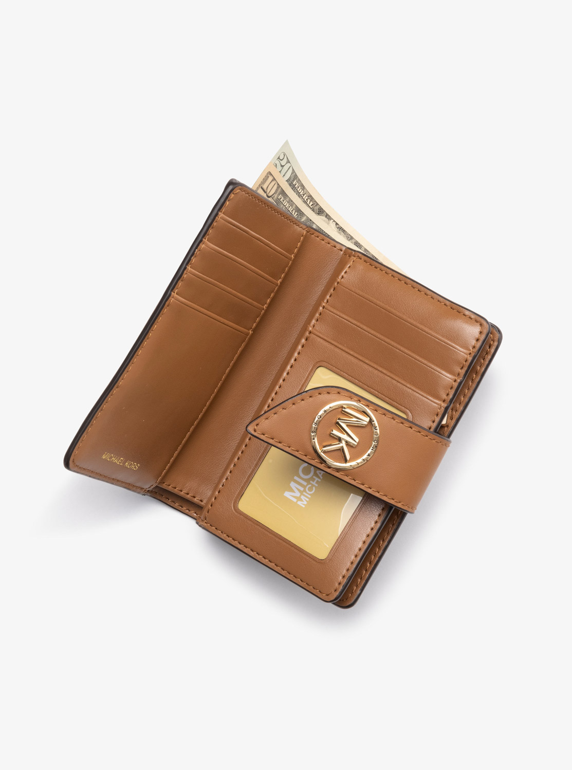 公式アウトレット】GREENWICH タブ ウォレット ミディアム - MK