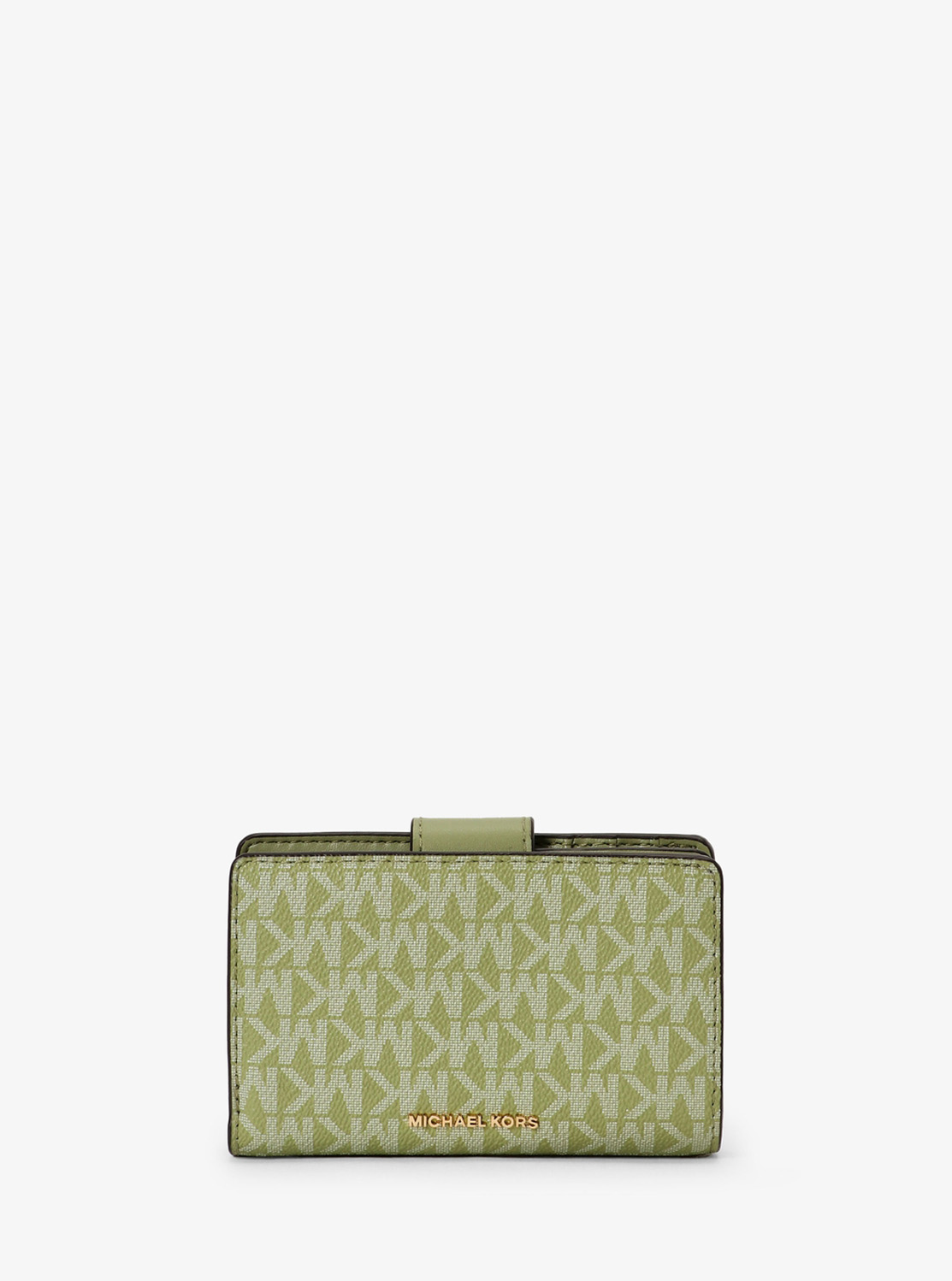 Michael Kors 折り財布 オリーブグリーン Amazon.co.jp: [マイケルコース] 財布 レディース 3つ折り