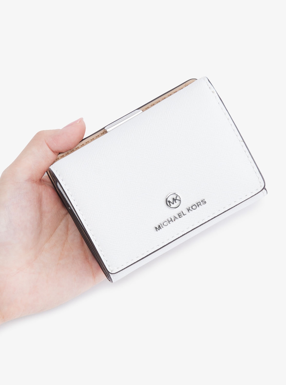 ジェットセッターミニウォレット(オフホワイト） 公式アウトレット】JET SET CHARM コインウォレット ミディアム - ミニ