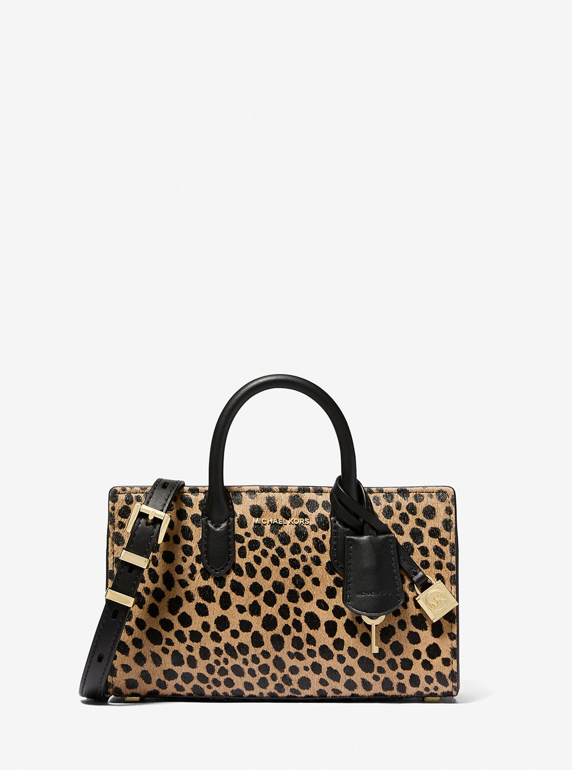 マイケル・コース（Michael Kors）/SCARLETT チータープリント カーフヘア クロスボディ エクストラスモール 公式アウトレット】SCARLETT チータープリント カーフヘア クロス