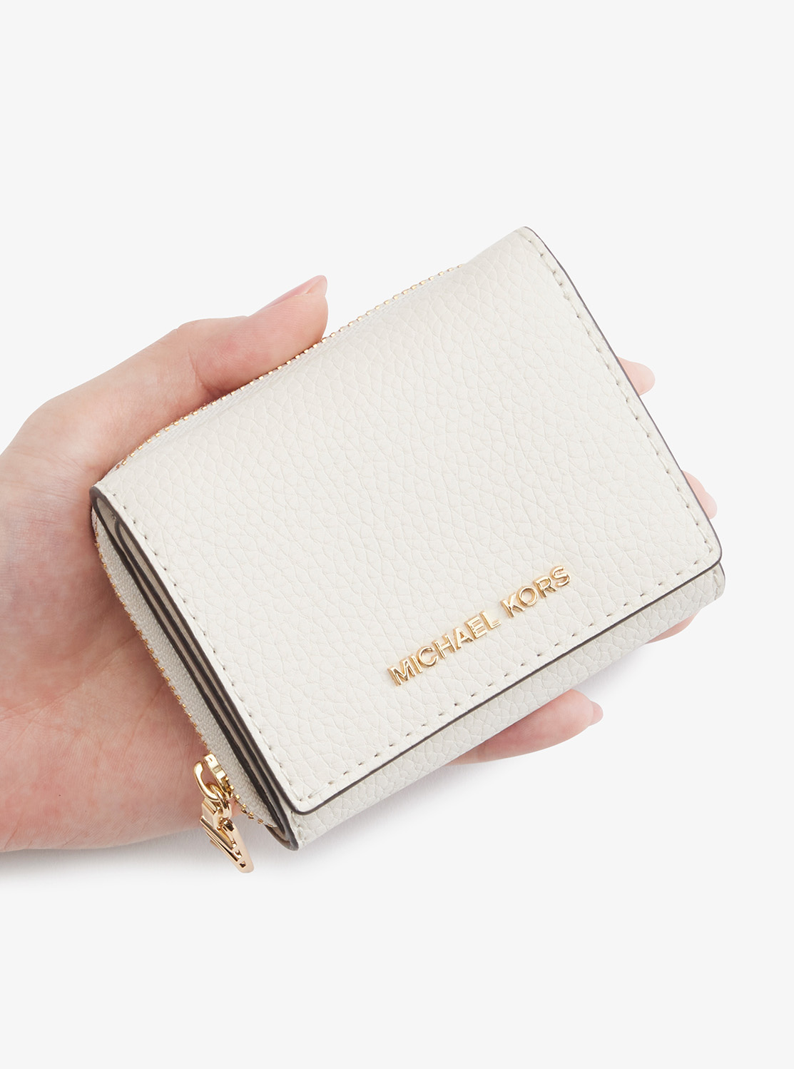 公式アウトレット】EMPIRE ペブルレザー トライフォールド ジップ