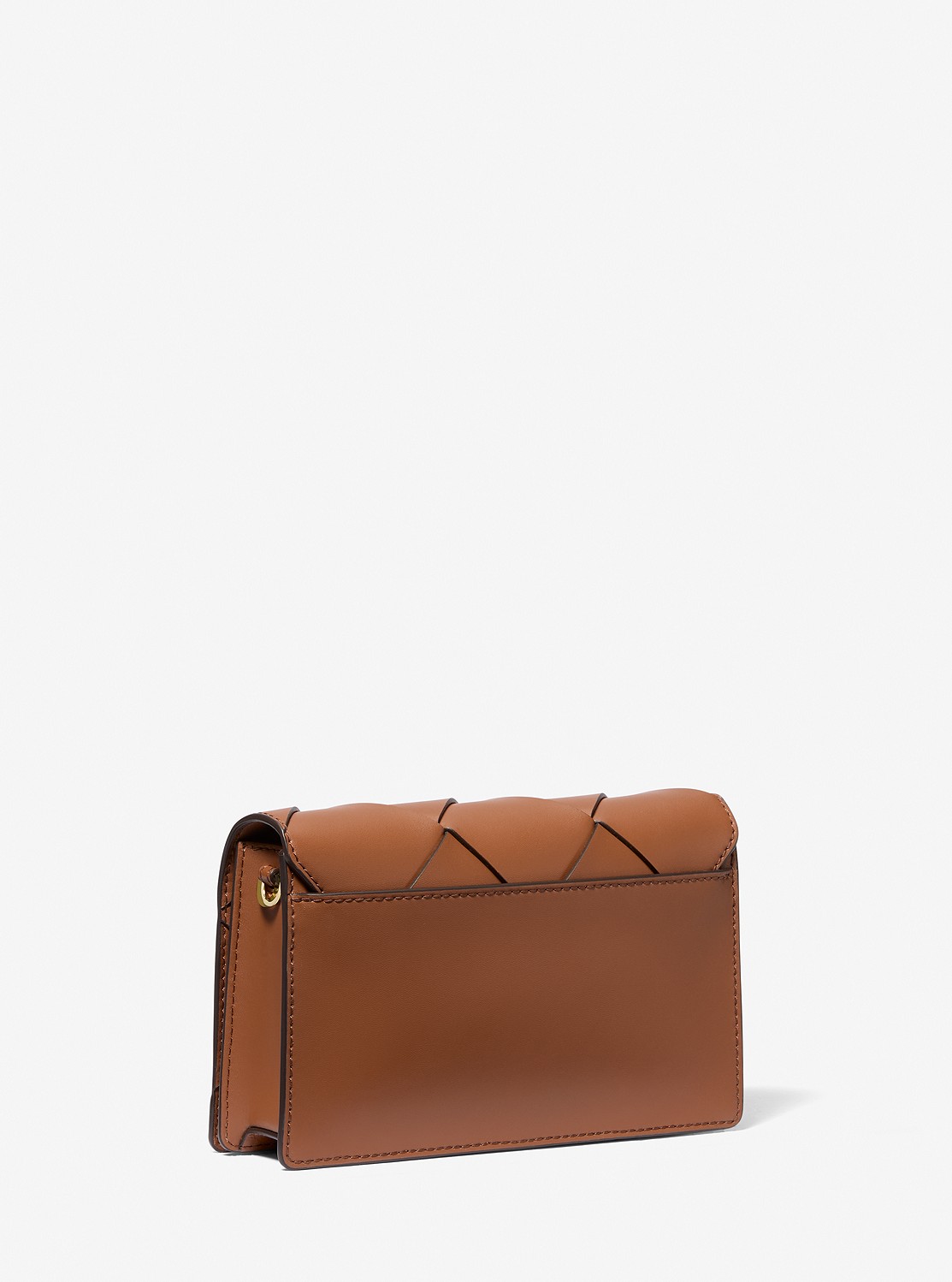 JET SET ウーヴン レザー フラップ チェーン クロスボディ ミディアム