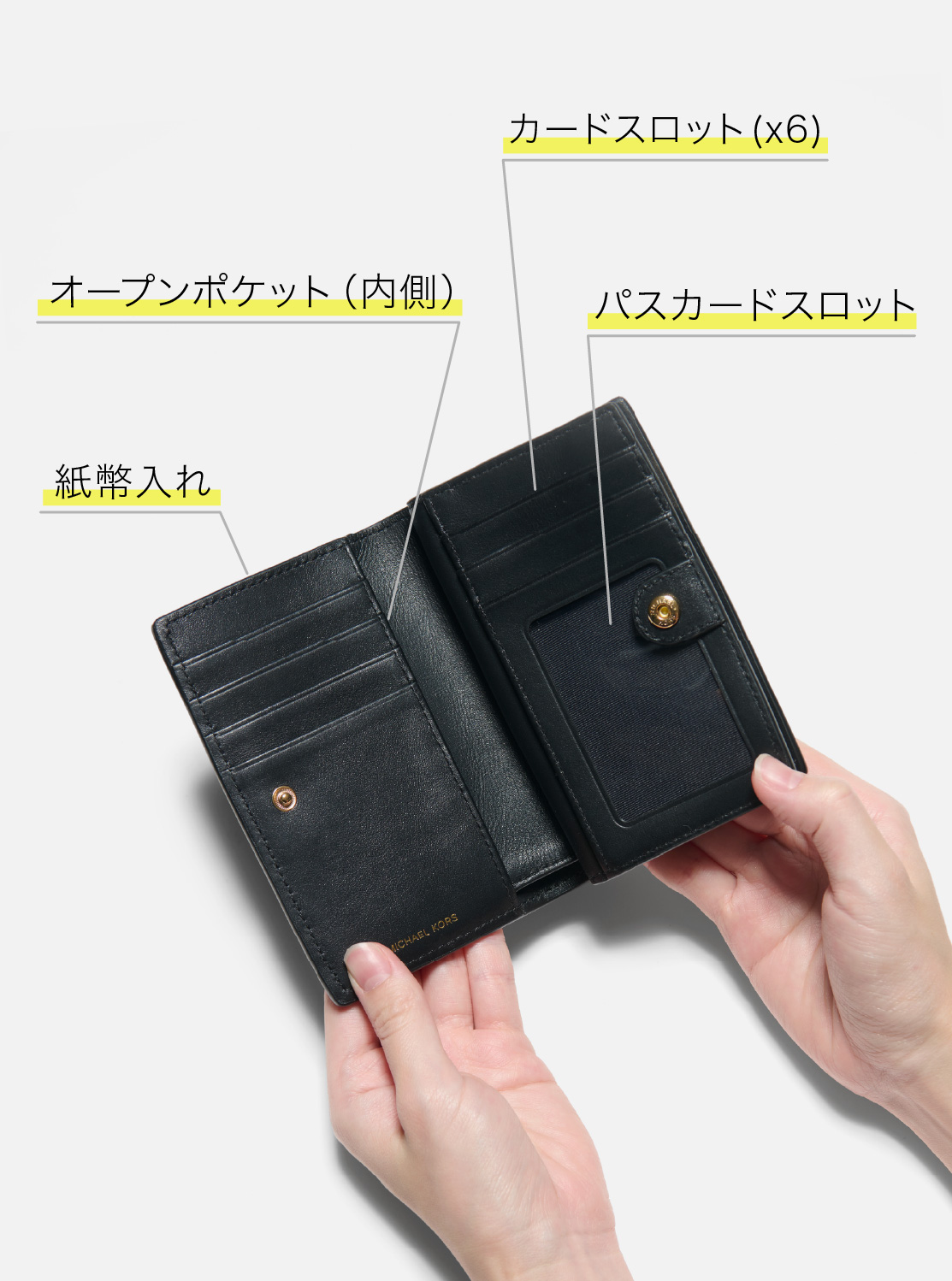 BRYANT ジップアラウンド ウォレット ミディアム