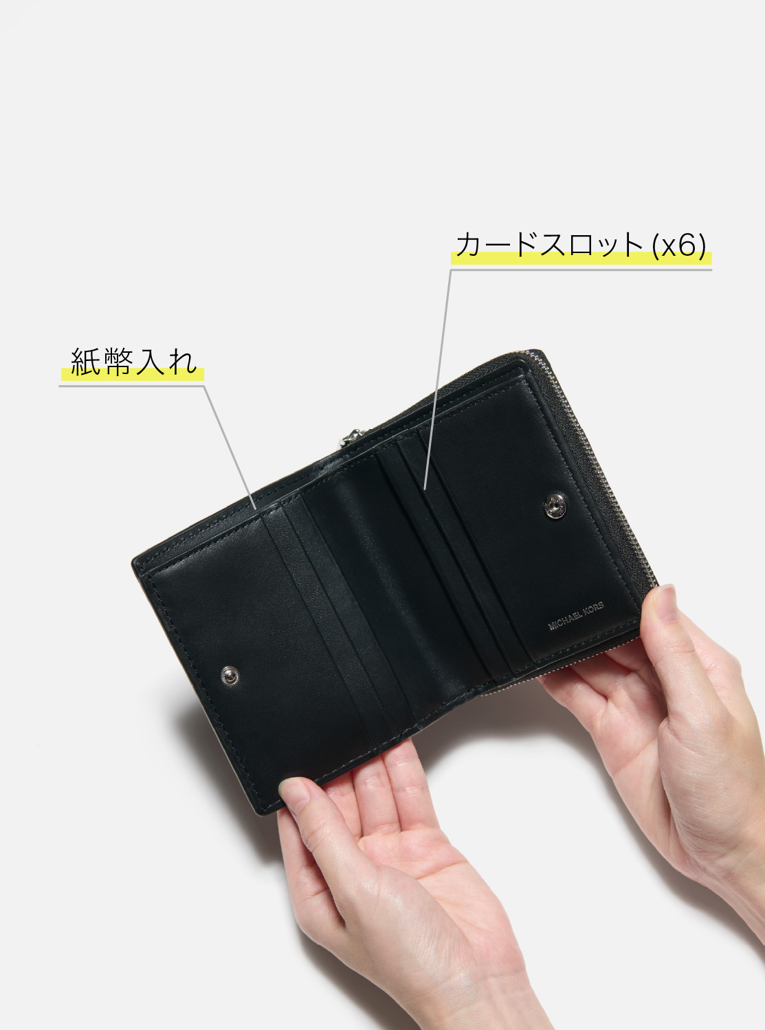 EMPIRE バイフォールド ジップ ウォレット スモール