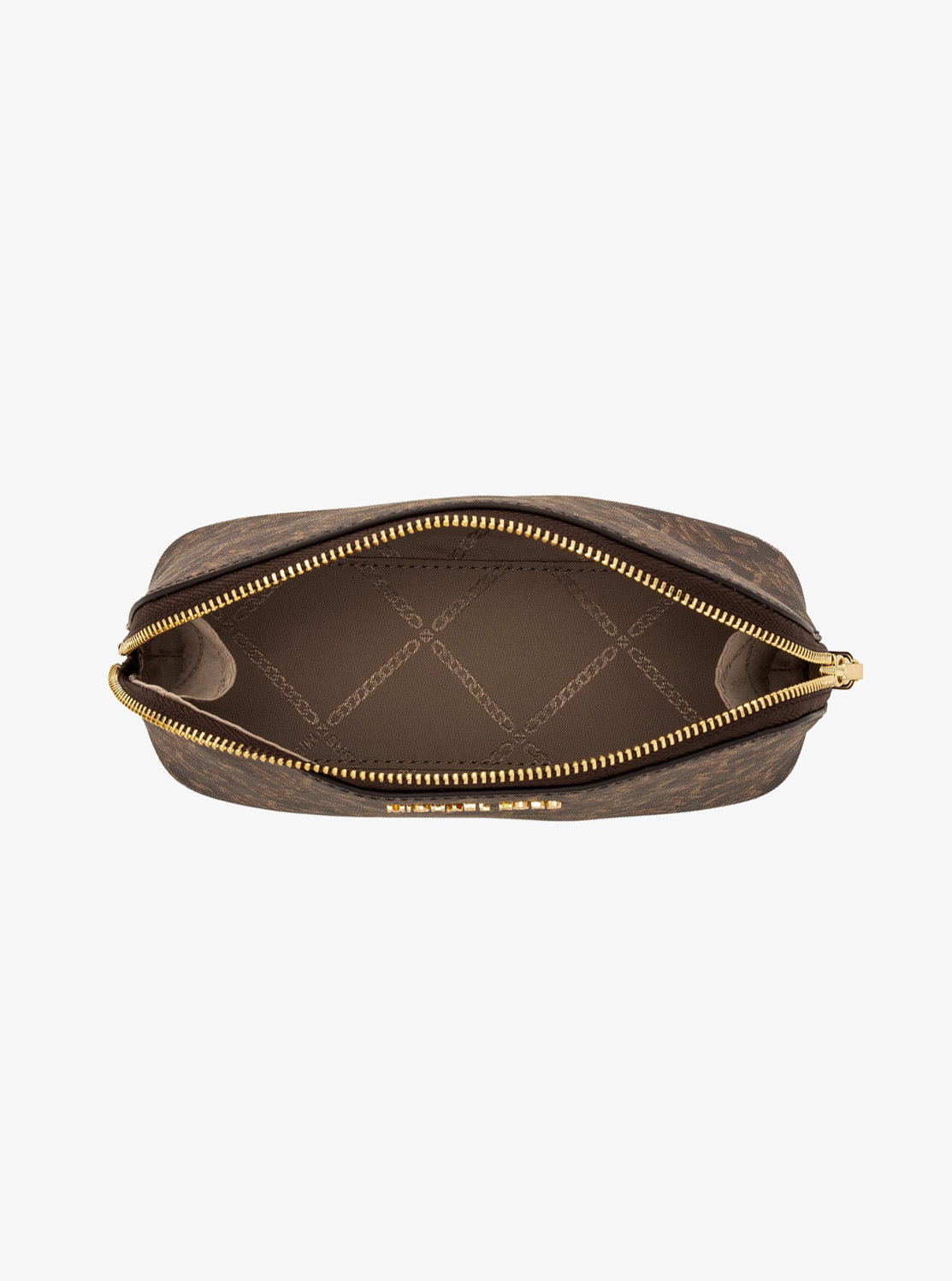 マイケルコース エンパイア シグネチャーロゴ メタリック トラベルポーチ MICHAEL KORS｜EMPIRE エンパイア シグネチャーロゴ メタリック
