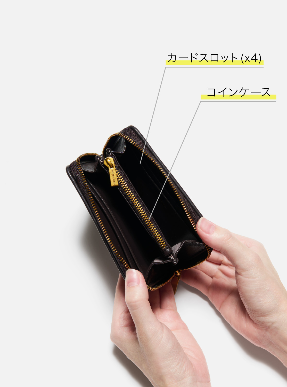 BRYANT(ブライアント) MK2000 ロゴ ジャガード ウォレット スモール|マイケル・コース(MICHAEL KORS)公式オンラインアウトレットストア 5