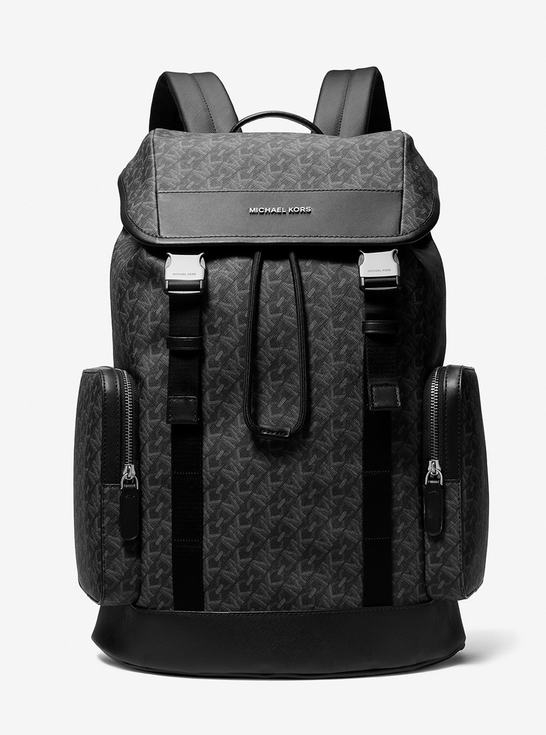 【マイケルコース】リュックサック　バッグパック　ブラック　黒　シグネチャー 公式アウトレット】COOPER ポケット バックパック - MK