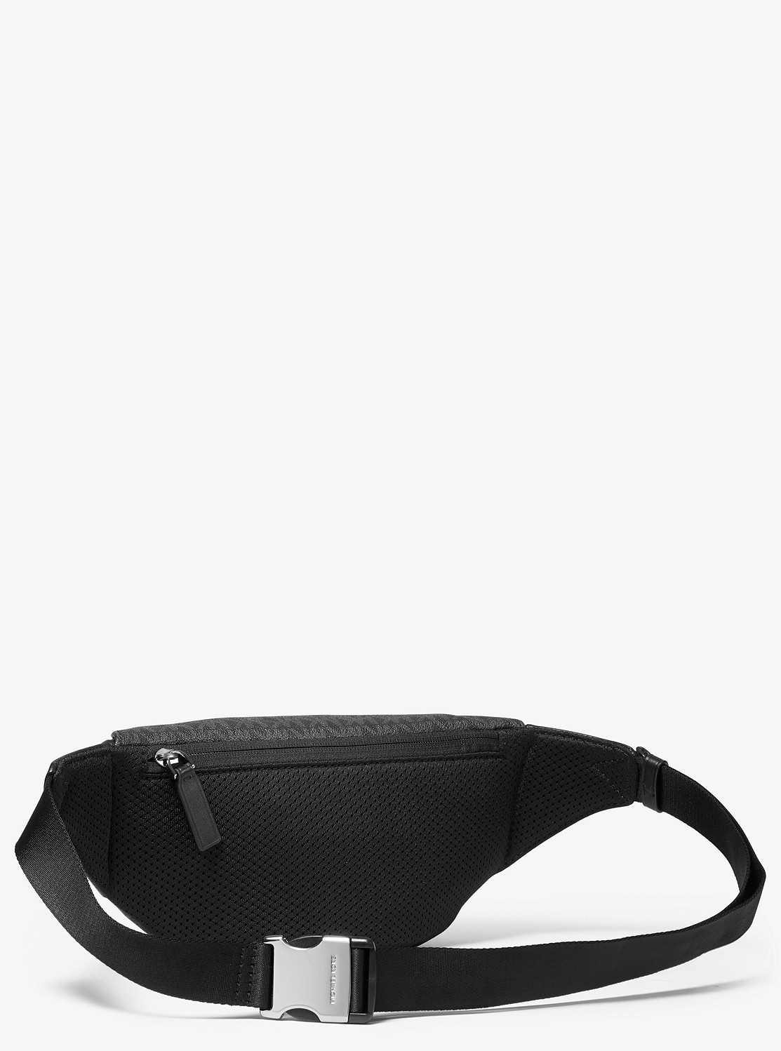 【極美品】MICHAEL KORS GREYSOヒップバッグ　シグネチャー 公式アウトレット】GREYSON ヒップバッグ スモール - MKシグネチャー