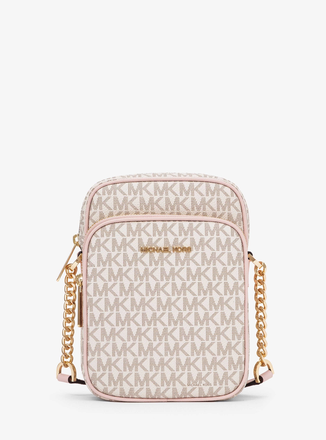 JET SET TRAVEL NS チェーン クロスボディ ミディアム - MKシグネチャー