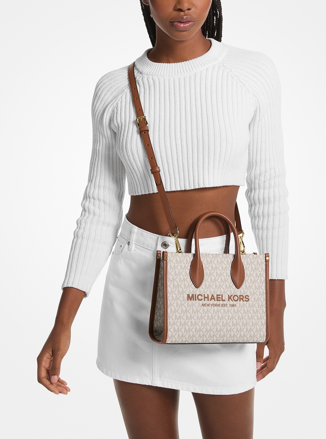 MICHAEL KORS / MIRELLA トップジップ トート クロスボディ