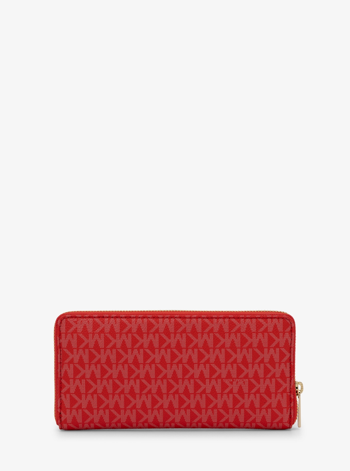 マイケルコース ジップアラウンド コンチネンタル MKシグネチャー バニラ JET SET CHARM(ジェット セット チャーム) ポケット ジップアラウンド