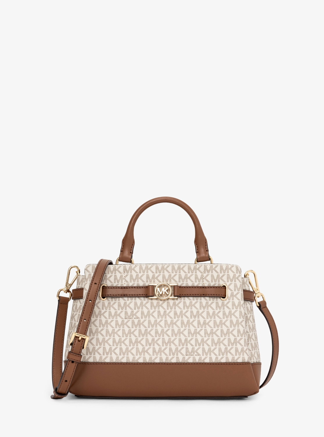 MICHEALKORS REEDセンタージップ ベルテッド サッチェル スモール 公式アウトレット】REED センタージップ ベルテッド サッチェル