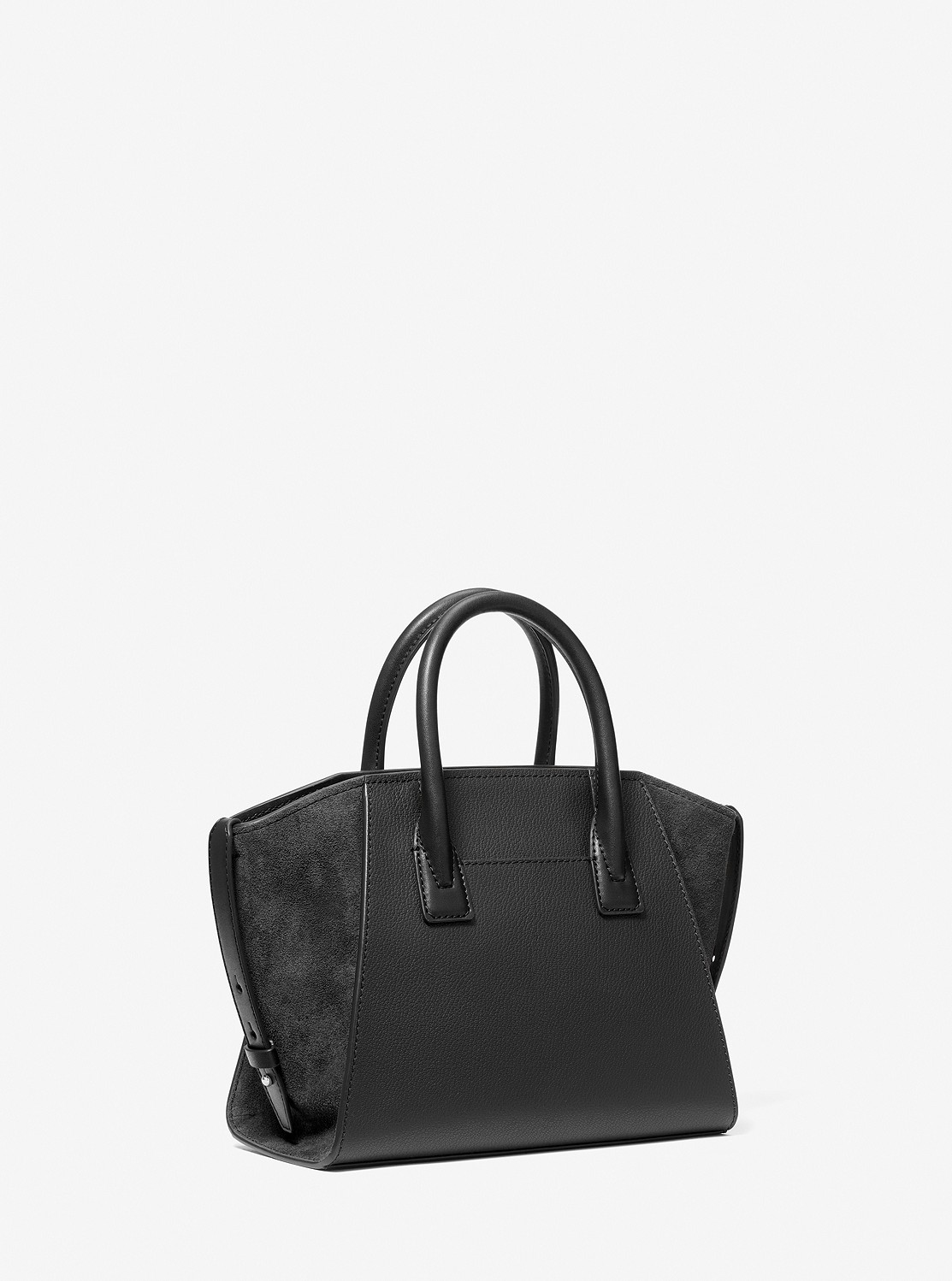 公式アウトレット】AVRIL レザー スエード トップジップ サッチェル