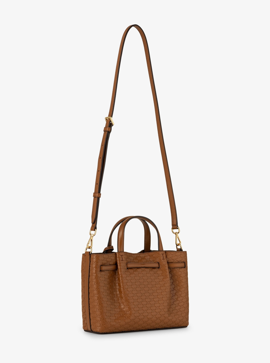 公式アウトレット】CARSON エンボスロゴ センタージップ サッチェル