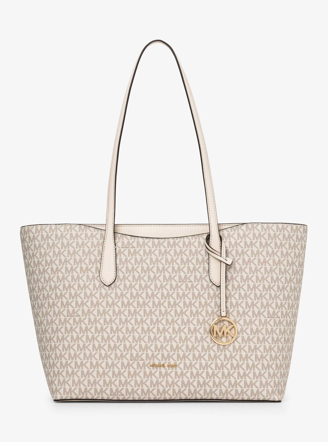 MICHEAL KORS ミディアム トップジップ トート MKシグネチャー セール】VOYAGER トップジップ トート ミディアム - MK