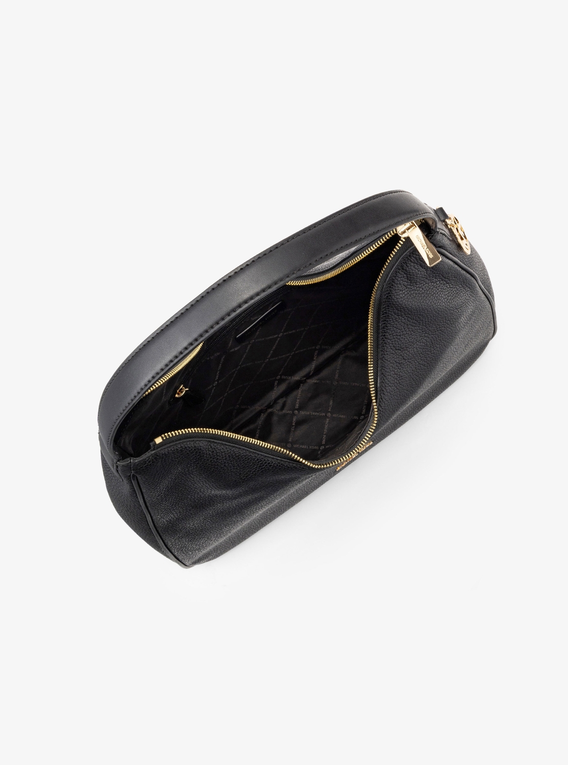 NAYLA ぺブルレザー ホーボー ショルダー ミディアム