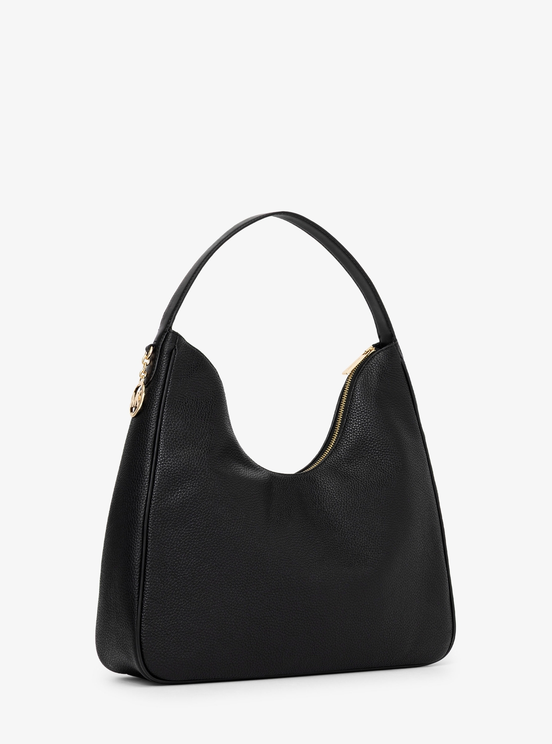 NAYLA ぺブルレザー ホーボー ショルダー ミディアム