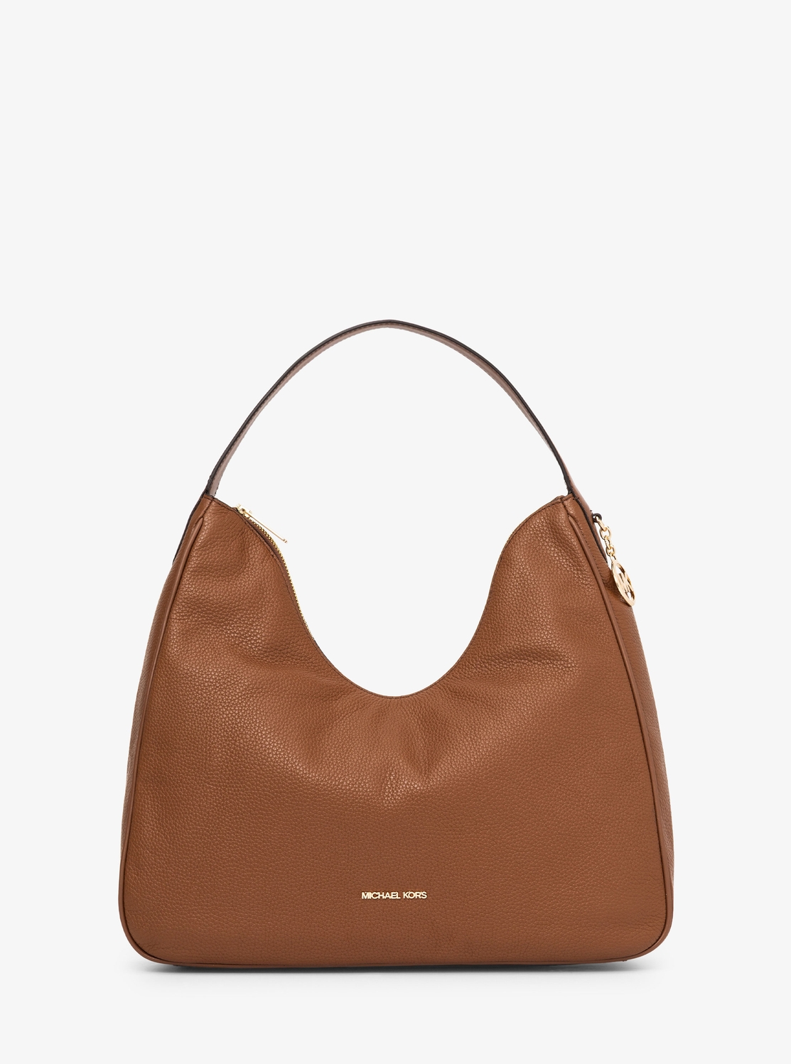 NAYLA ぺブルレザー ホーボー ショルダー ミディアム