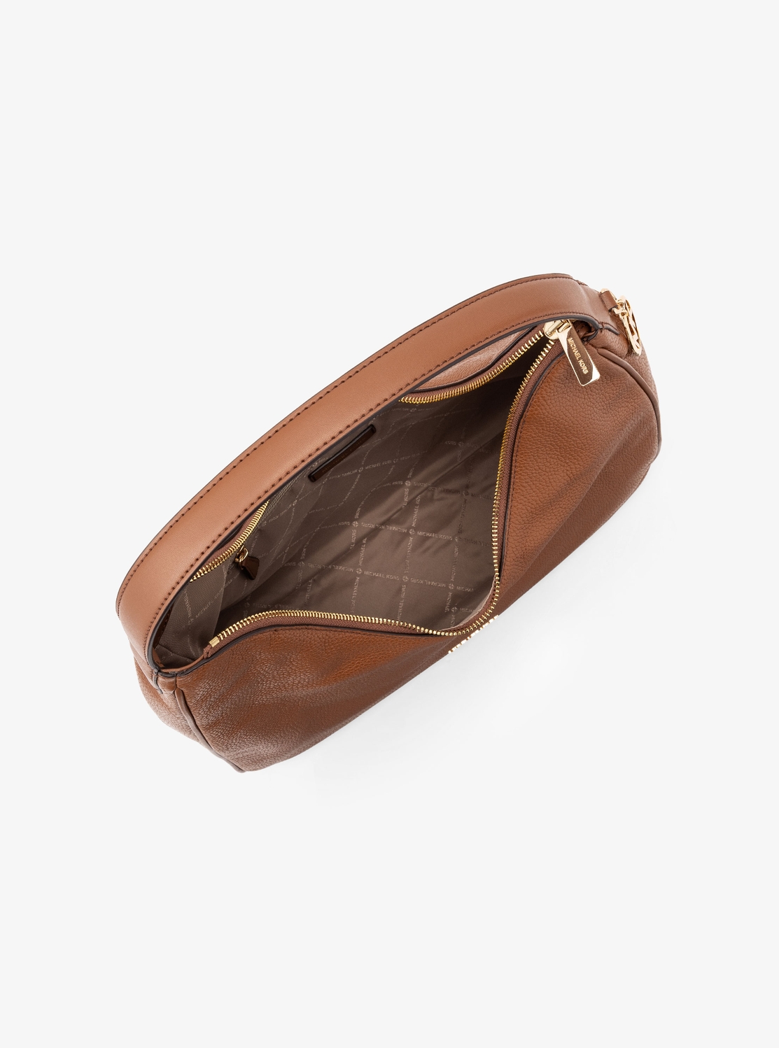 NAYLA ぺブルレザー ホーボー ショルダー ミディアム