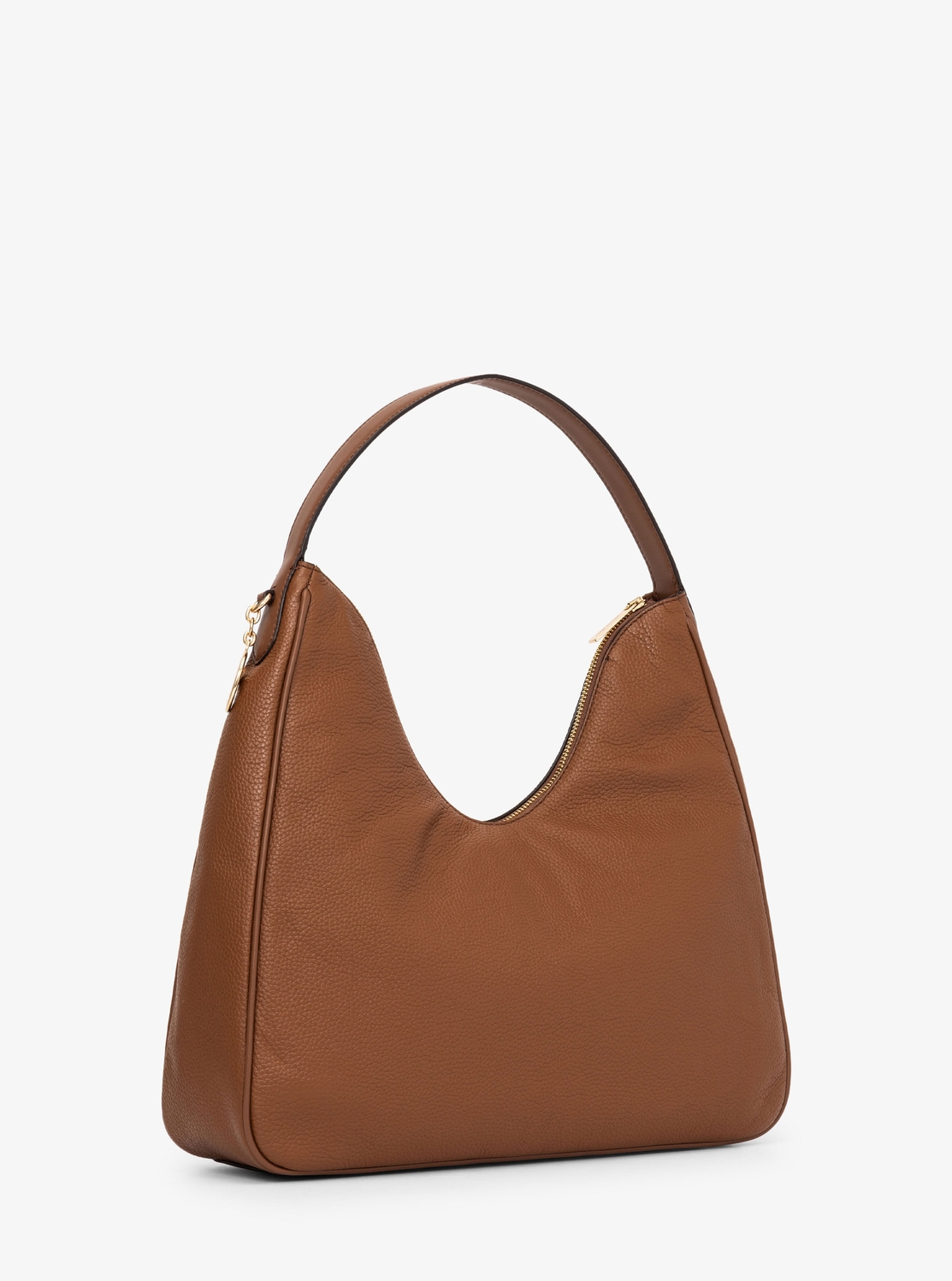 NAYLA ぺブルレザー ホーボー ショルダー ミディアム