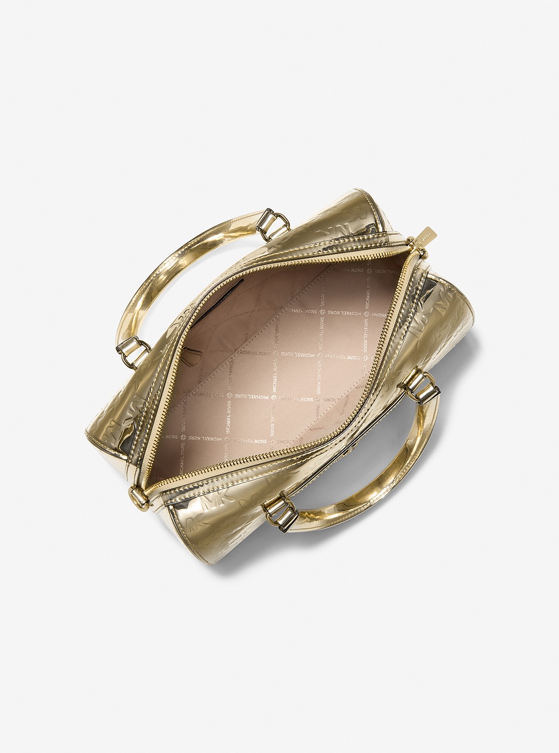 サ*ダ様 ★限定品★Michael Kors LENNOX バヴェダイヤ 公式アウトレット】ダッフル サッチェル ミディアム - ハンドバッグ