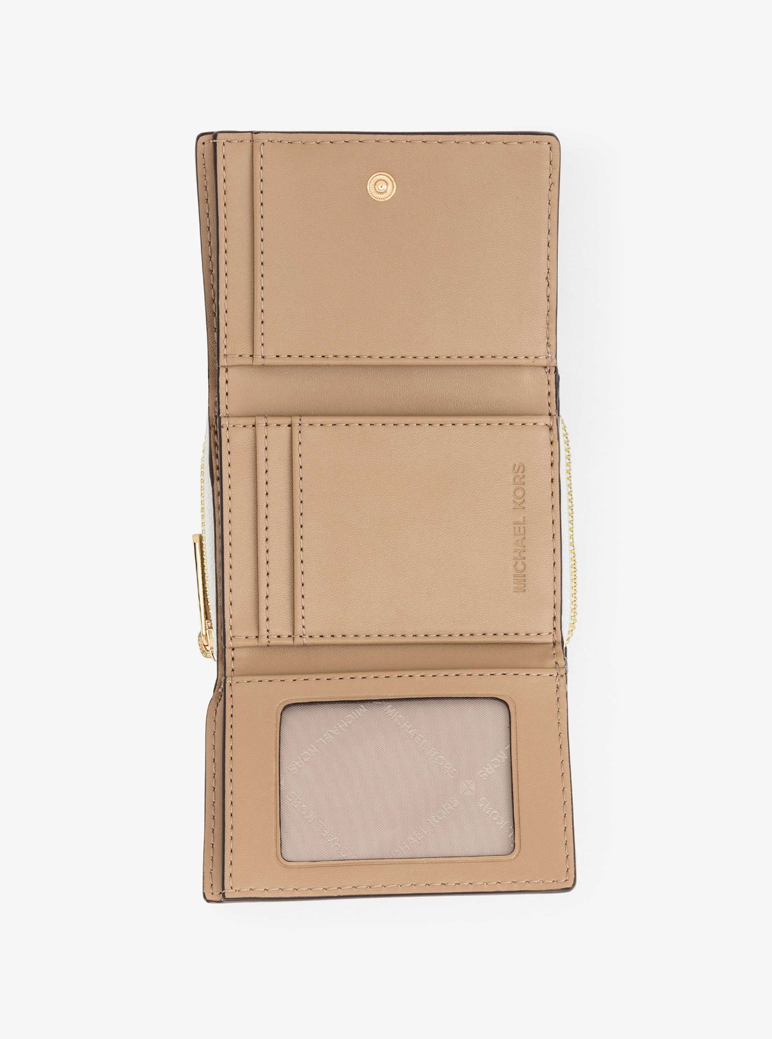 JET SET TRAVEL ミッド ジップウォレット スモール - MKシグネチャー